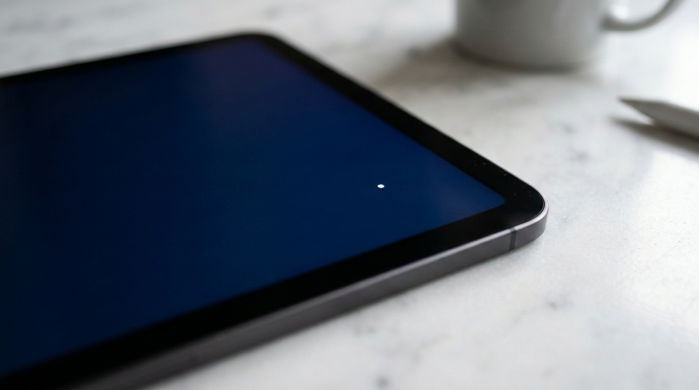 White Dots on iPad Screen