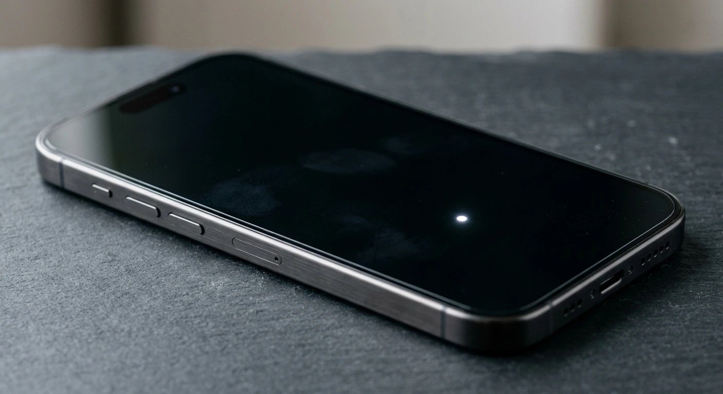 White Spot on iPhone Screen