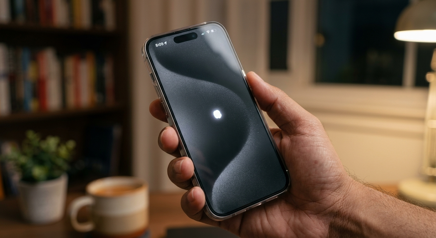 White Spot on iPhone Screen