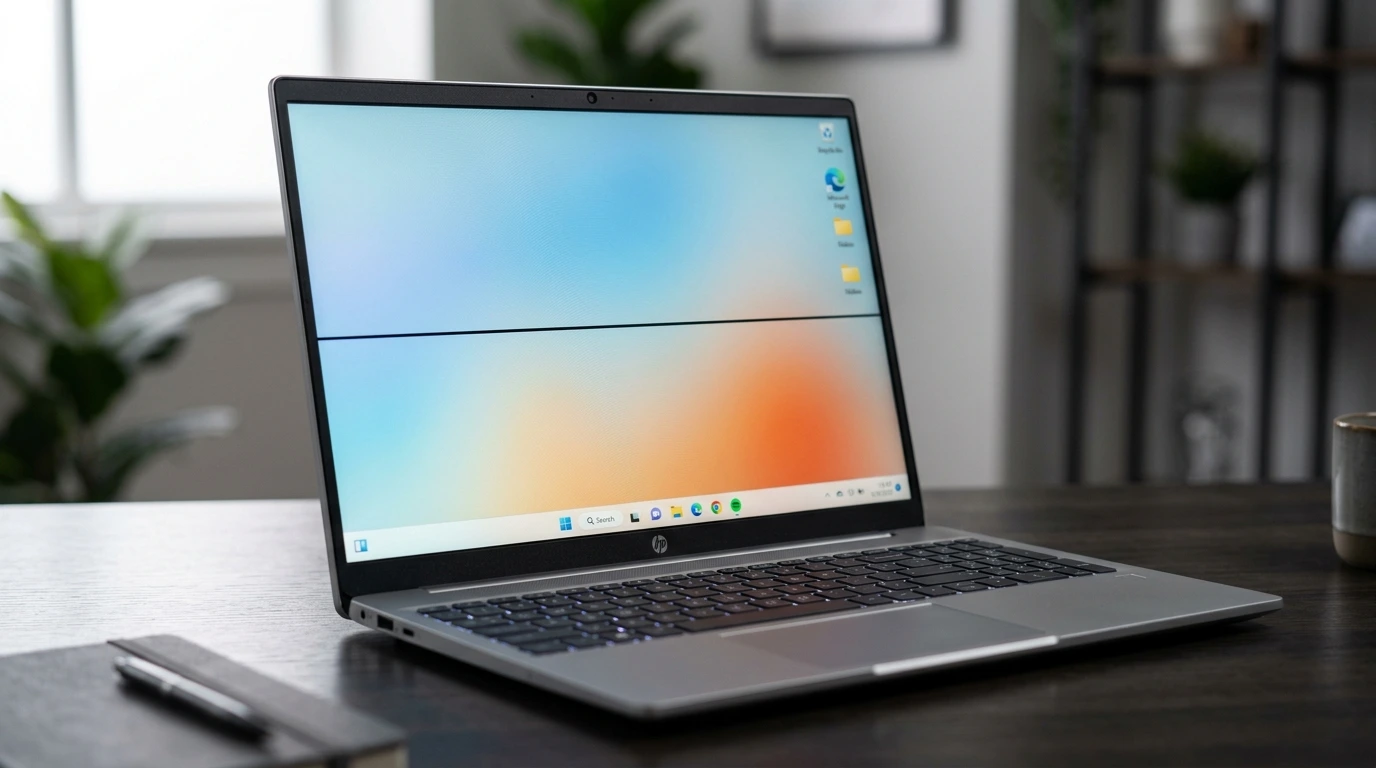 Black Line on HP Laptop Screen