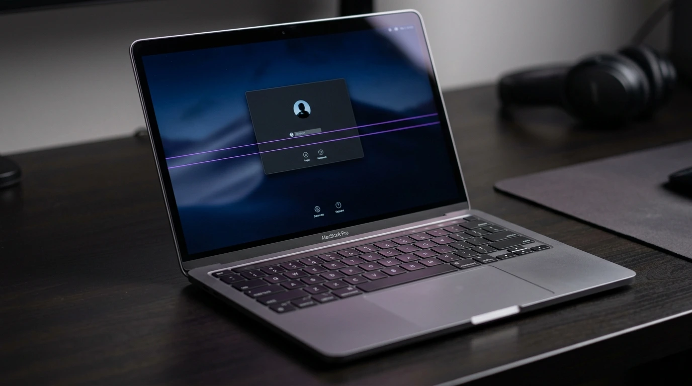 Mac Screen Purple Lines