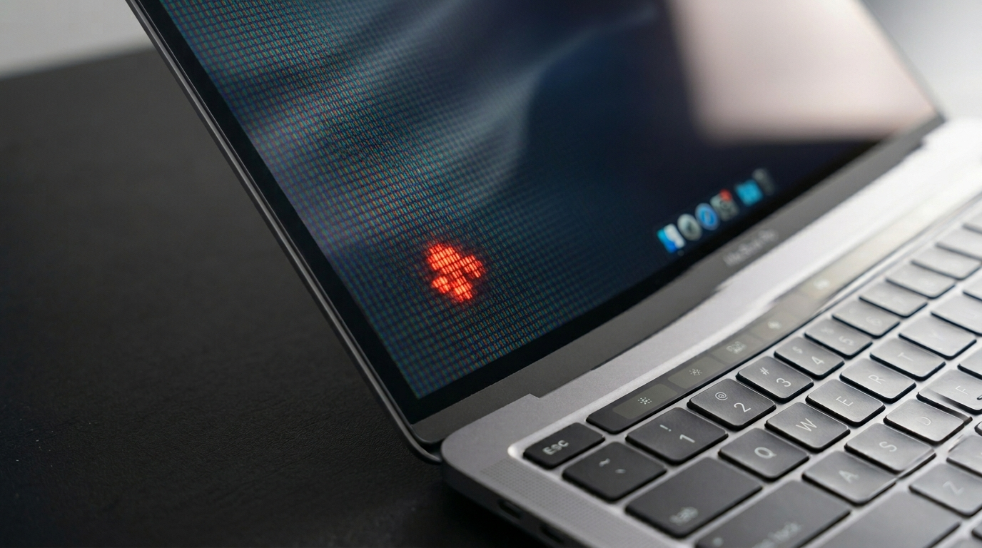 Red-Dot-on-MacBook-Screen