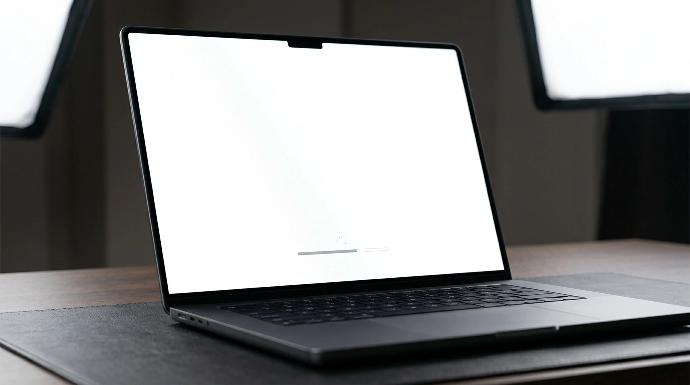 Windows Update White Screen