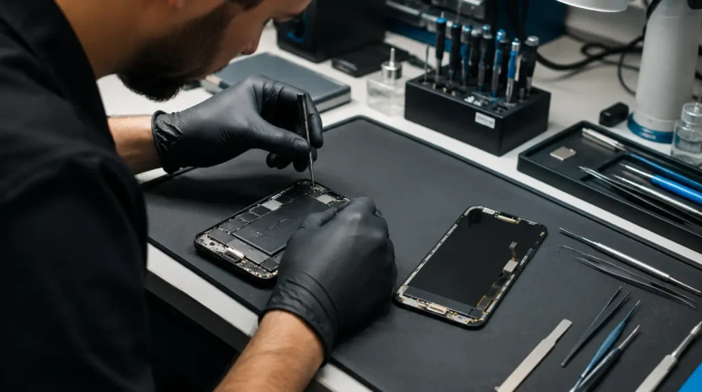 How to Fix a Blue Patch on Your Mobile Screen