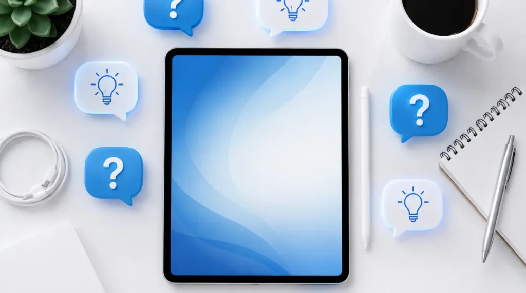 Frequently asked questions and answers about fixing a line on an iPad Pro display